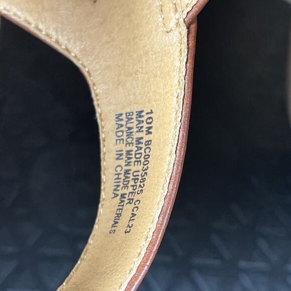 BOC Corrie Women's Size 10M Platform Wedge Brown Open Toe Buckle Sandals - Picture 8 of 10